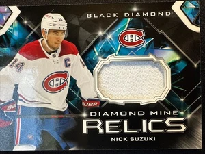 Nick Suzuki - 2023-24 Black Diamond Mine Relics #DMR-NS Montreal Canadiens - Foto 1 di 2