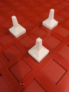 Juego de Mesa Can't Stop Juego Completo de 3 Marcadores de Repuesto Blanco Piezas Piezas - Imagen 1 de 5