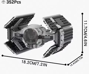 Star Wars Tie Fighter Building Blocks - Picture 1 of 4