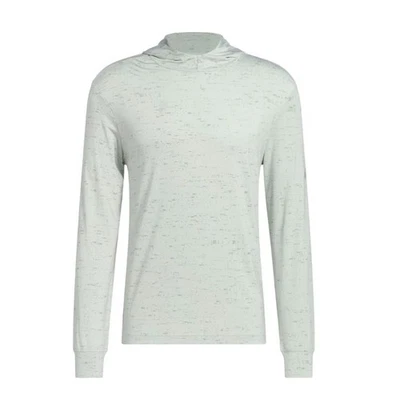 Sudadera con capucha de golf ligera estampada central Adidas para hombre Foto 1 de 3