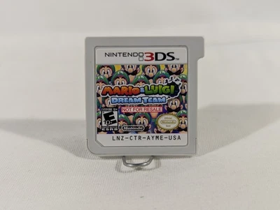 Mario & Luigi Dream Team Nintendo 3DS Not For Resale Demo Cart Only Loose Tested - Image 1 of 2