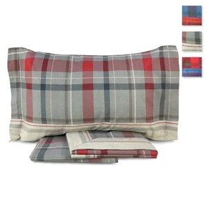 Ensemble Literie Flanelle Double Biancaluna Imprimé Lit 2 Carrés 4512 - Imagen 1 de 6