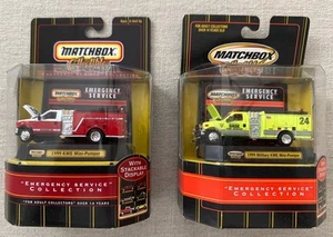 Matchbox Collectibles 1999 KME Ford F350 Mini Pumpers Military & Trucksville - Picture 1 of 1
