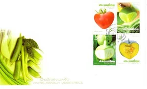 THAILAND 2011 SELBST ANGEBAUTES GEMÜSE ILLUSTRIERT FDC - Bild 1 von 1