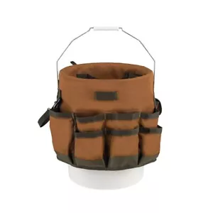 Bucket Boss The Bucketteer Eimer Werkzeug Organizer in Braun, 10030 - Bild 1 von 12
