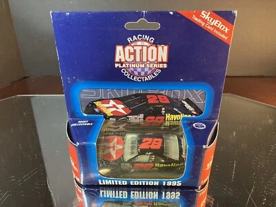 Dale Jarrett #28 Texaco Havoline 1995 Ford Thunderbird 1:64 Action 29.808 Fabricado - Imagem 1 de 2
