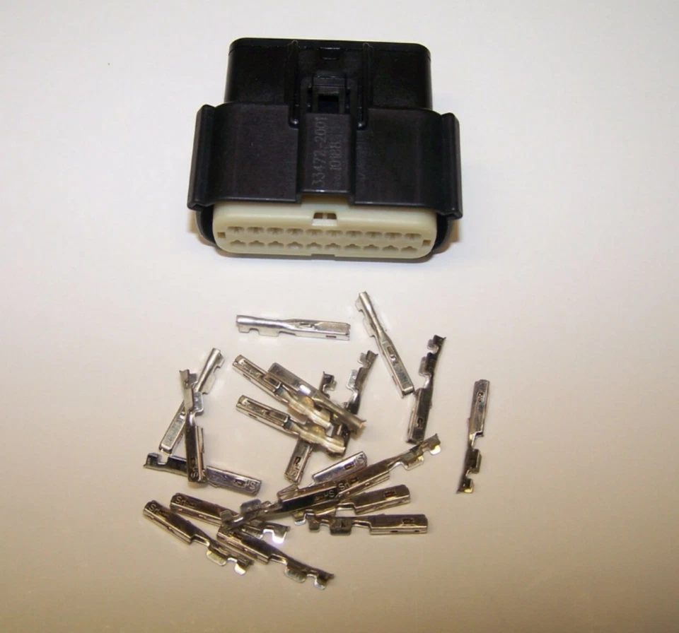 Female Molex MX150 20 Pin Wire Connector Waterproof Ford Harley Harness - Image 1 of 1