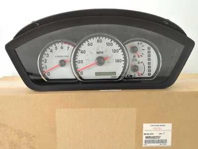 Nuevo racimo medidor velocímetro Mitsubishi 2004-2005 Galant GTS MR590297 FABRICANTE DE EQUIPOS ORIGINALES Foto 1 de 4
