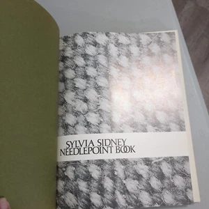 Sylvia Sidney Needlepoint Book by Sylvia Sidney and Alfred Allan Lewis... - Bild 1 von 5