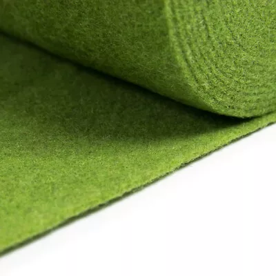 Wollfilz olivgrün 2 mm dick Taschen Dekoration Accessoires Körbchen (Preis=0,5m) - Bild 1 von 3