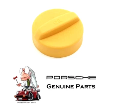 Tapa de llenado de aceite de motor Porsche 911 Boxster 97-05 OER con sello 99610703550 Foto 1 de 2