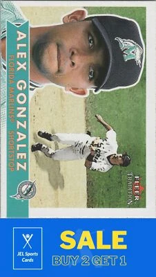 2001 Fleer Tradition #27 Alex Gonzalez - Image 1 of 2