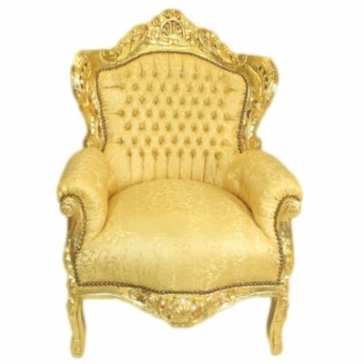 Thronsessel F30 Barocksessel gold - Bild 1 von 2