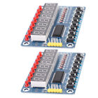 2 pièces microcontrôleur de projet numérique DEL puce unique micro-ordinateur