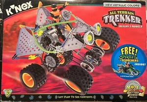 K'NEX All Terrain Trekker 3 Models Building Set Metallic Colors 280 Pcs - Picture 1 of 8