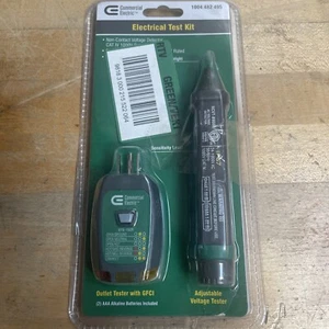 Commercial Electric Electrical Tester Kit With GFCI Adjustable Volt Cat IV 1000V - Picture 1 of 2