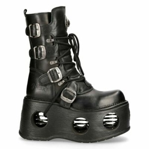 Las mejores ofertas en Botas negras New Rock Punk para Mujeres | eBay