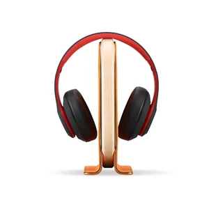 Kopfhörerständer aus Holz und Leder | Ahorn - Bild 1 von 4