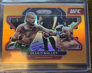 2022 Panini UFC Prizm Sean O'Malley Orange PRIZM PARALLEL #11/99 🔥