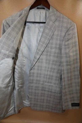 Chaqueta deportiva con parche en el codo de seda y lana #215 NORDSTROM talla 40 R precio de venta sugerido por el fabricante $595 Foto 1 de 4