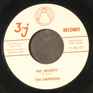 EMPERORS: no regrets / nursery rhyme 3-J 7" Single 45 RPM - Picture 1 of 2
