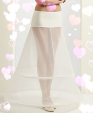 Wedding/Prom Ivory A Line Style 2 x Hoop Underskirt / Hoop / Petticoat~UK STOCK