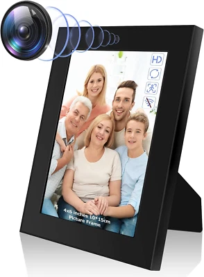 Picture Frame Mini Camera HD 1080P Small Cam Video Recording Motion Detection - Image 1 of 4