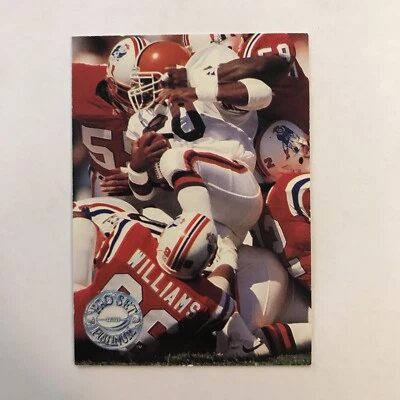 1991 Pro Set Platinum Football Card Joe Morris Cleveland Browns #174 - Image 1 of 2