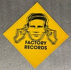 Factory Records Use Hearing Protection - 16.25" Diagonal Poster Print