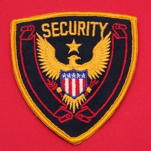 VINTAGE SECURITY OFFICER PATCH - Bild 1 von 2