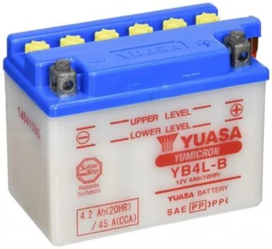 yuasa yb4l-b aprilia sonic 50 gp 2006 2007 2008 2009 2010 2011 2012 2013 2014 - Foto 1 di 3