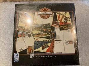 New Harley Davidson 500 Piece Puzzle (18x24") VTG free shipping - Picture 1 of 1
