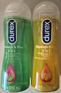 Durex Massage And Play Soothing Touch 2 in 1 Lubricant - Aloe Vera (2PACK) - Picture 1 of 1