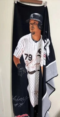 The CHICAGO WHITE SOX Béisbol Jose Abreu NUEVA Manta de Vellón Foto 1 de 4