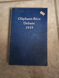 Oliphant-Rice Debate - W. L. Olphant / John R. Rice - 1979 Edition - Imagen 1 de 4