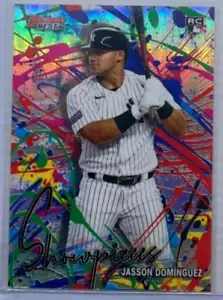 2024 Bowman's Best Jasson Dominguez ROOKIE Showpieces SP RC #BS-3 Yankees - Picture 1 of 2