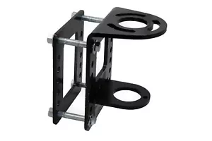 Black Jack Trailer Jack Clamp Bracket Caravan A-frame Caravaning Trailers - Picture 1 of 1