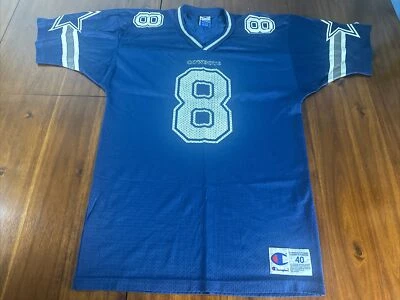 Camiseta Troy Aikman Dallas Cowboys Campeón NFL Talla 40 De Colección Foto 1 de 4