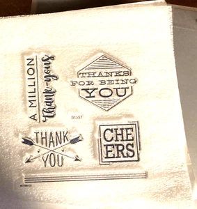 CTMH B1557 THANKS A MILLION ~Thanks for being YOU, A Million thank-yous, CHEERS - Picture 1 of 1