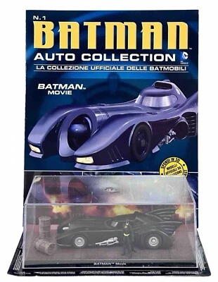 EAGLEMOSS FABBRI DC COMICS BATMAN 1:43 BATMOBILE DETECTIVE COMICS N. 1 - Immagine 1 di 4