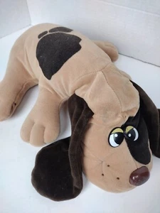 Vintage 1985 Tonka Pound Puppies Large Tan Brown Long Ears Plush Dog Puppy 19" - Picture 1 of 9