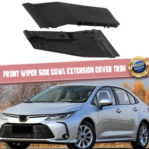 1 par de extensión de cubierta lateral izquierda y derecha para Toyota Corolla 2014-2019, - Imagen 1 de 9
