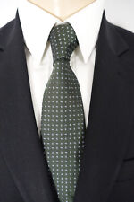 NEU - Windsor Herren Anlass / Business Krawatte - dunkelgrün gemustert - Seide !