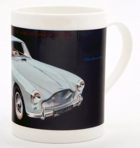Aston Martin Heritage Mug in Original DB MKIII Design - Black - Picture 1 of 3