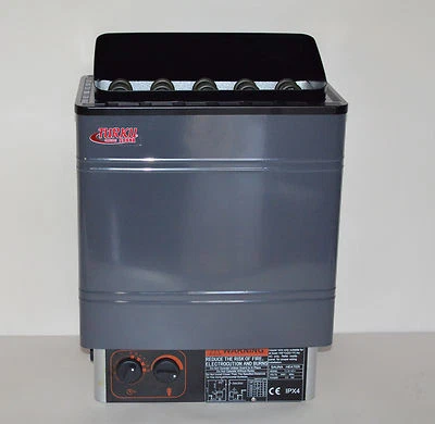 6KW TURKU ESTRUCTURA MÁS FIRME SAUNA HÚMEDA Y SECA SPA CALENTADOR ESTUFA CONTROLADOR INCORPORADO Foto 1 de 4