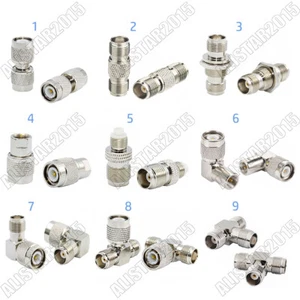 1x TNC Male Female to TNC FME Male Female Plug Jack Adapter RF Coaxial Connector - Picture 1 of 10