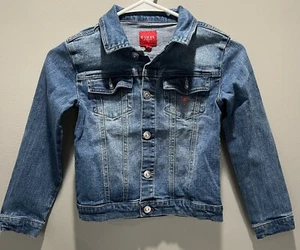 GUESS Girls Size 8 Denim Jean Jacket - Picture 1 of 6
