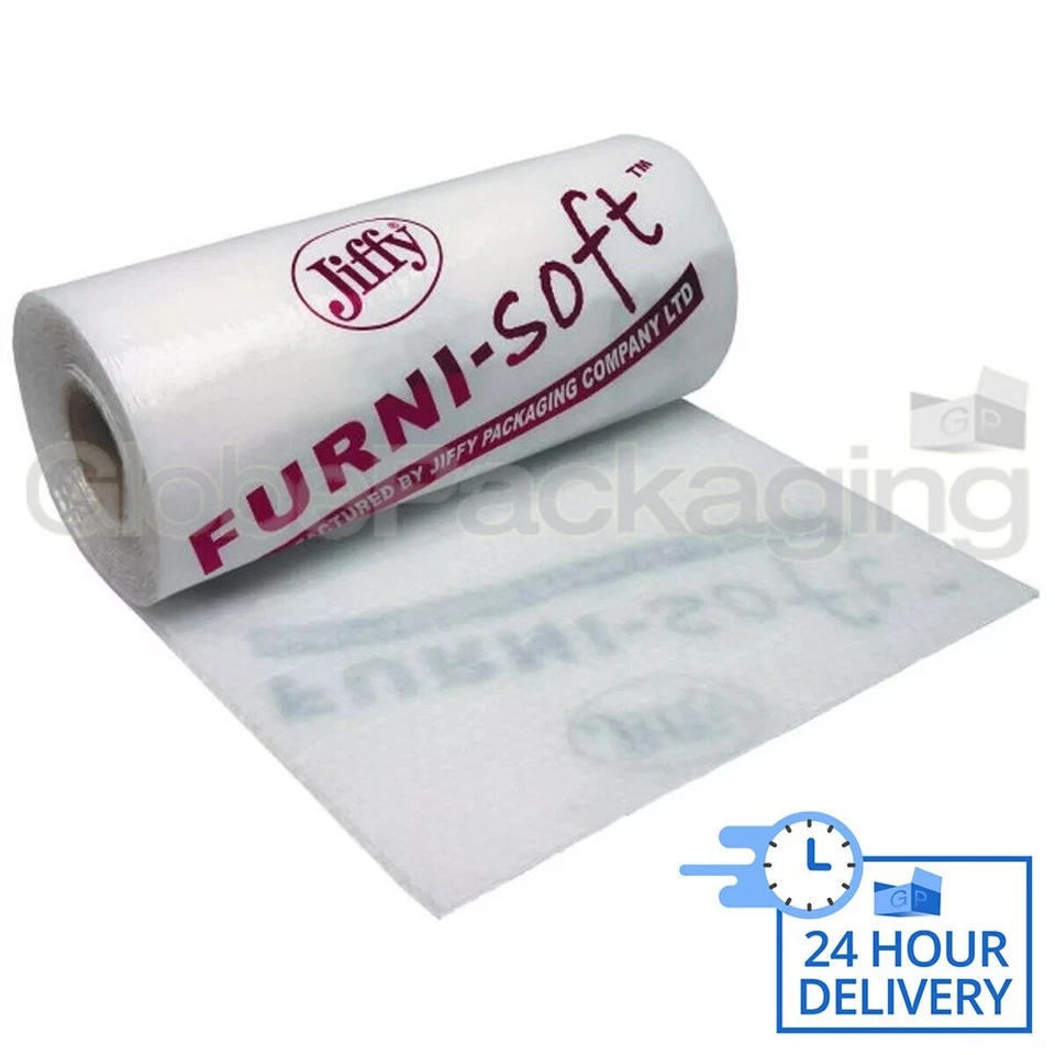 1200mm x 100M JIFFY FURNISOFT Bubble Laminate Foam Rolls 300M TOTAL