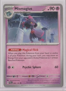 Pokémon 2025 PALDEA EVOLVED MISMAGIUS 088/193 MINT Never Played Pack Fresh - Picture 1 of 1
