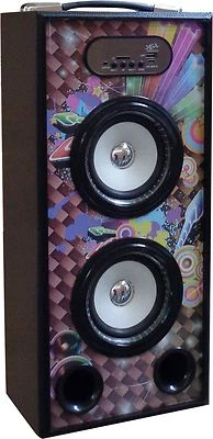 MOBILE BLUETOOTH SOUNDBOX - DESIGN - LAUTSPRECHER -RADIO FM-AUX-USB-SD-MP3- BOX8 - Bild 1 von 4